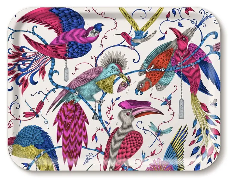 Tray 43x33cm Audubon/multi