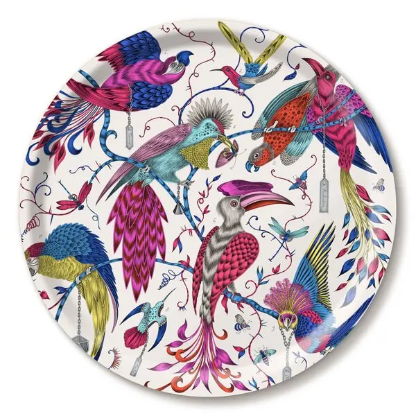 Tray Ø 39cm Audubon/multi