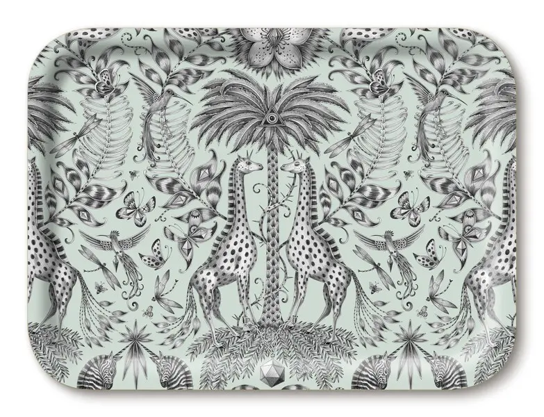Tray 27x20cm Kruger/green