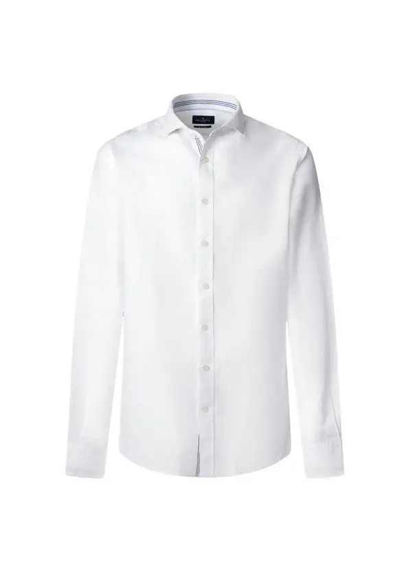 Classic Fit Cotton-Linen Selvedge Shirt