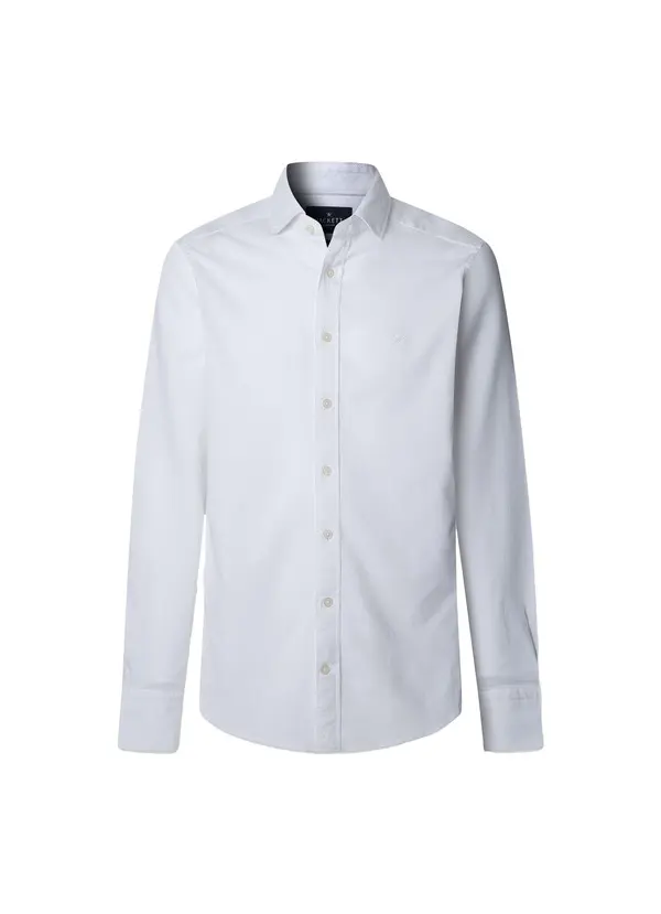 Tailored Fit Giro Textured Shirt