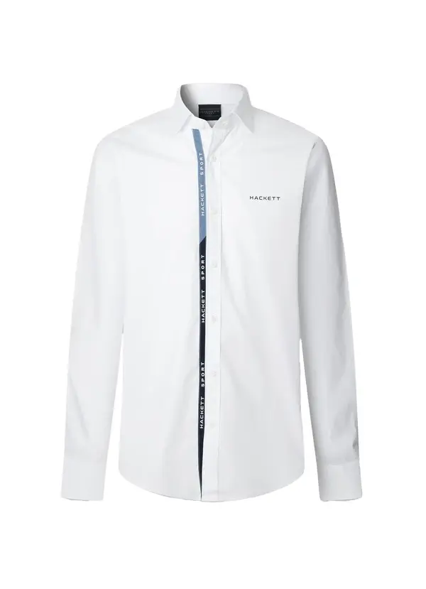 Tailored Fit Tape Placket Shirt