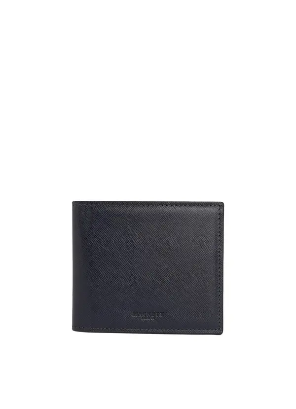 Monotype Debossed Bi Fold Wallet