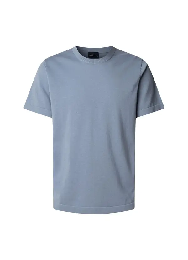 Cotton-Silk Knitted T-Shirt