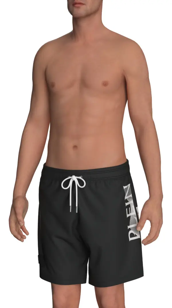 Vertical Logo Swimshort