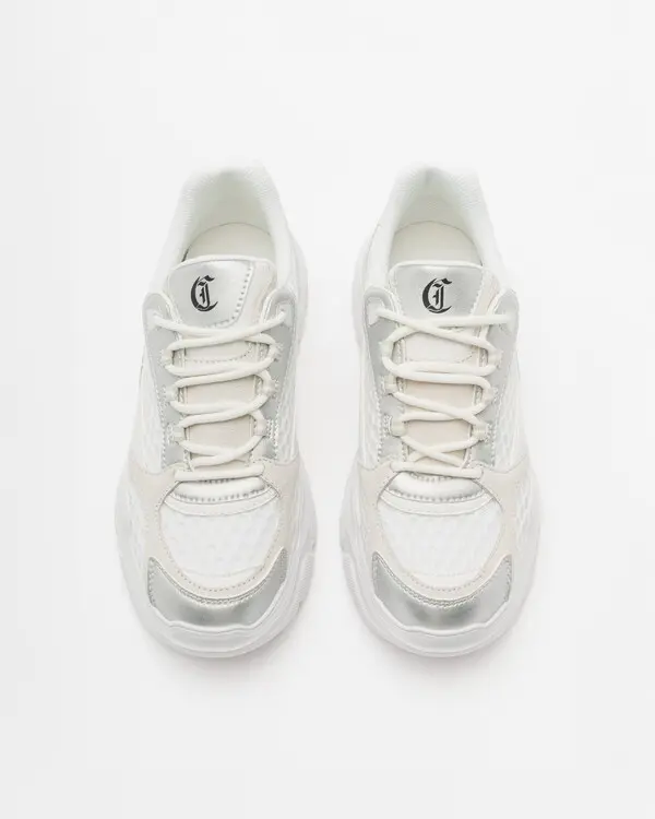  Mesh Chunky Sneakers