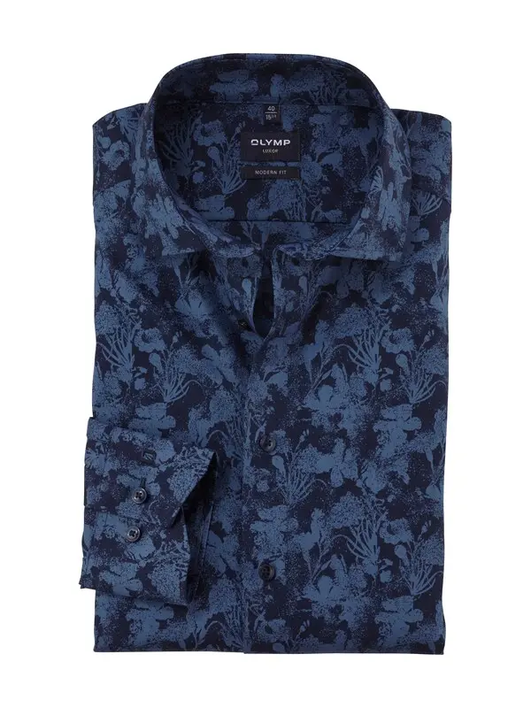 Floral Print Modern Fit Shirt
