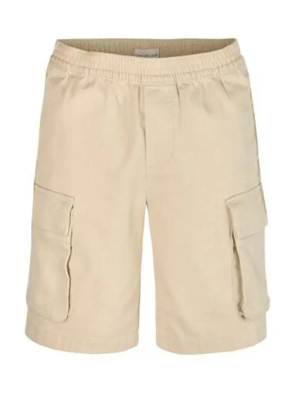 Cotton Twill Cargo Shorts