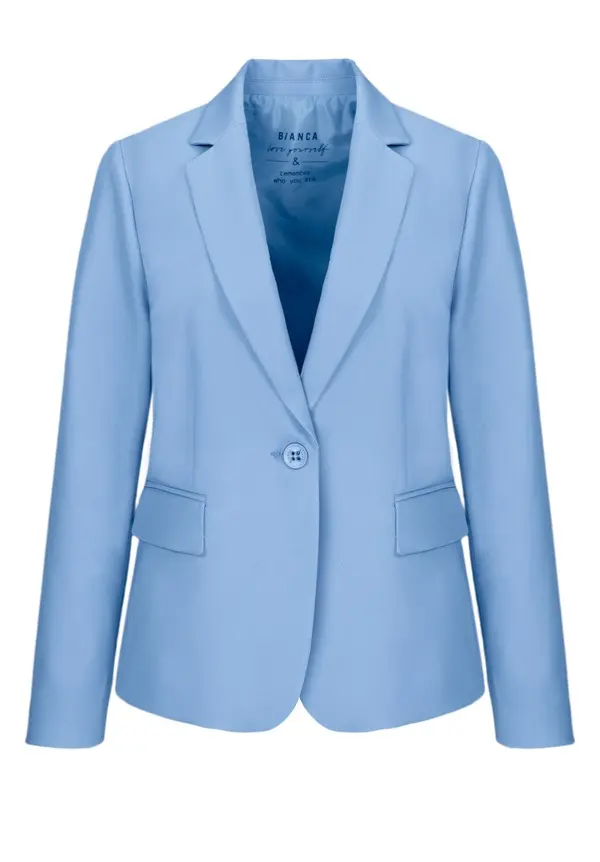 Single-Breasted Blazer with flap pockets