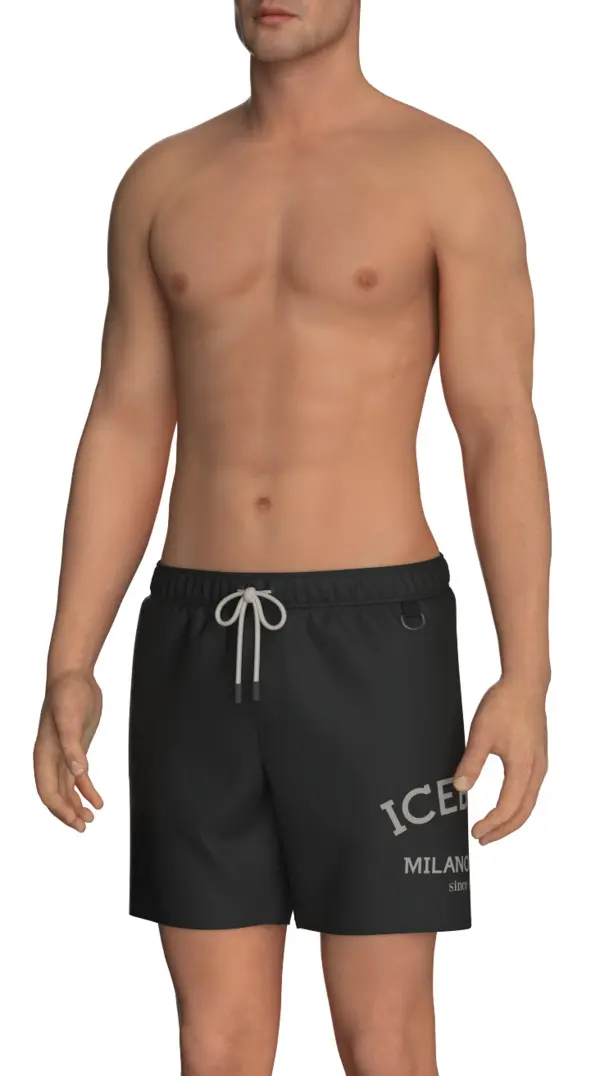 Solid Color Swim shorts