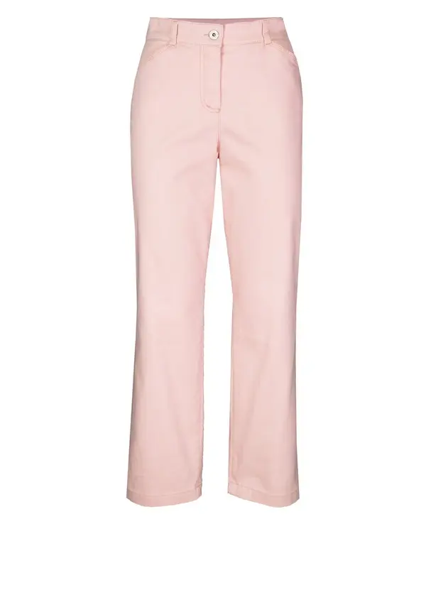 Straight cropped fit Trousers   