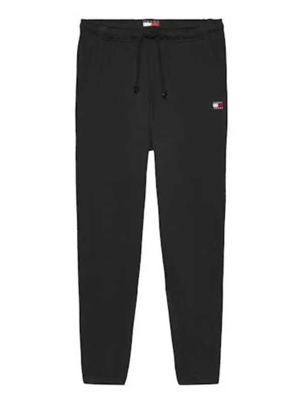 REGULAR FIT BADGE COTTON JOGGERS