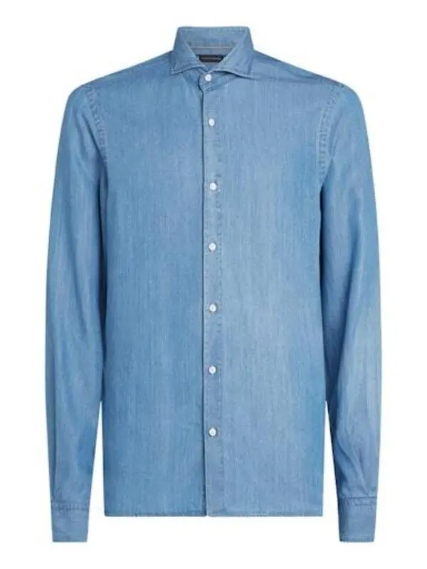 SLIM DENIM SHIRT