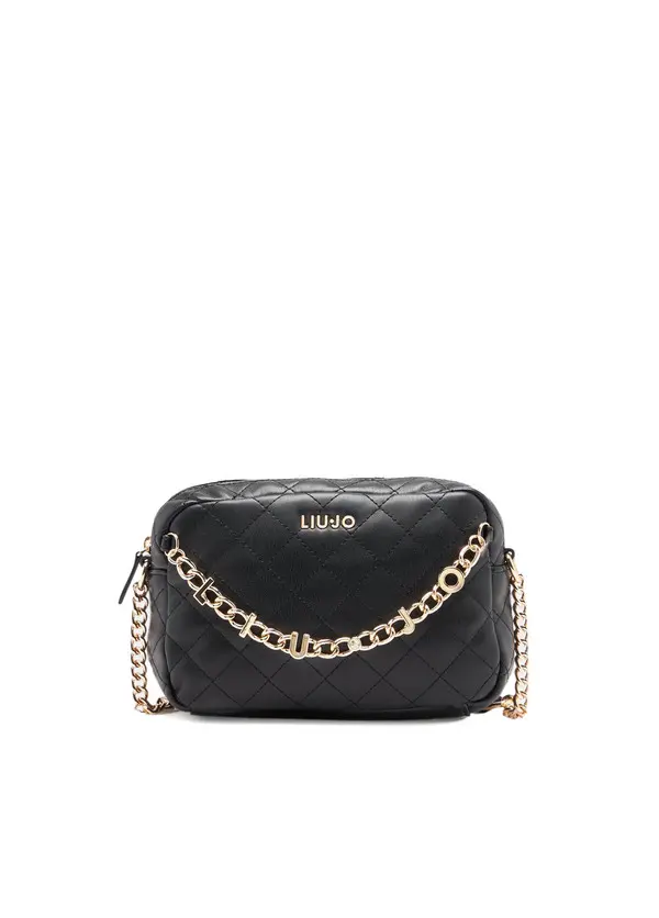 Medium quilted Leather crossbody bag                     