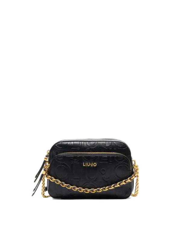 Medium crossbody bag with decorative chain                         