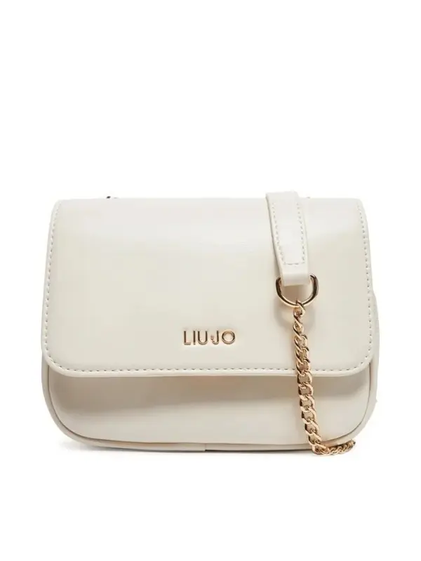 Mini Crossbody Bag with Gold Chain Detail