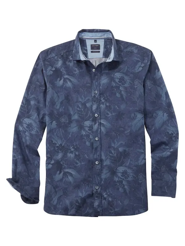 Seasonal Floral Print Regular Fit Shirt