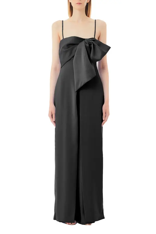 Bow-Detailed Jumpsuit