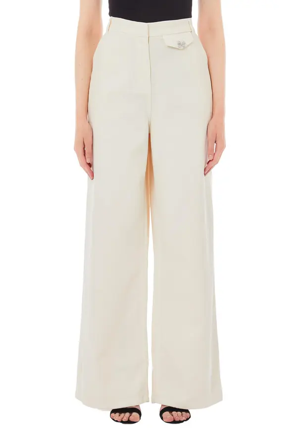 Wide-Leg Trousers