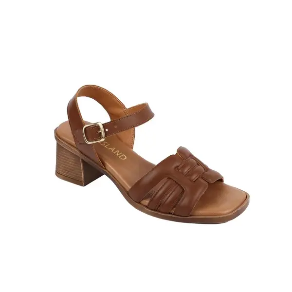 Strappy Sandal with a Statement Heel