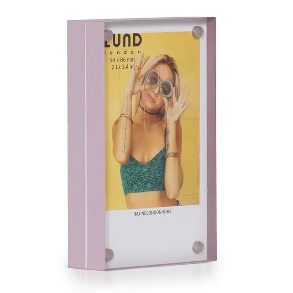 Skittle Magnet Frame Instax - Pink
