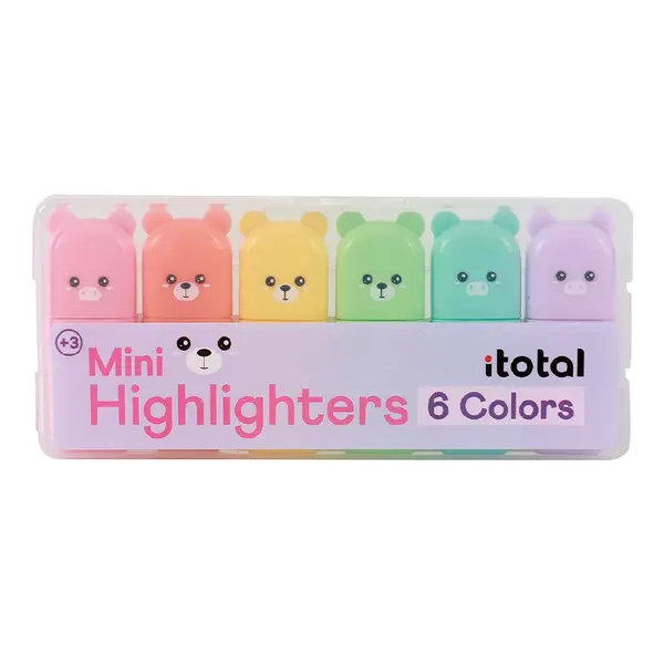 Bear-shaped Highlighters MACARON