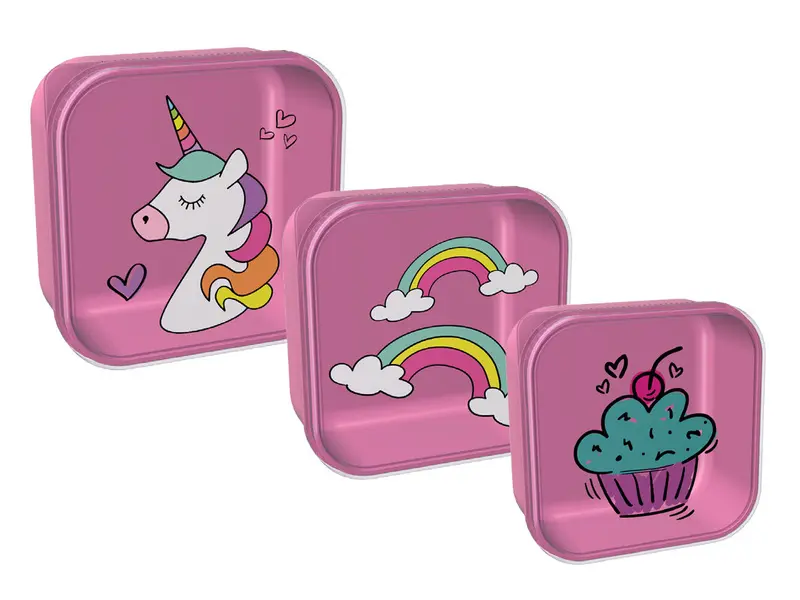 Snack Box set UNICORN