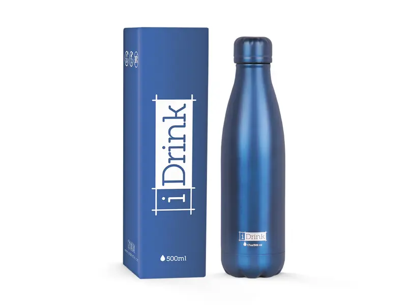 Thermal Bottle 500 ml metallic blue
