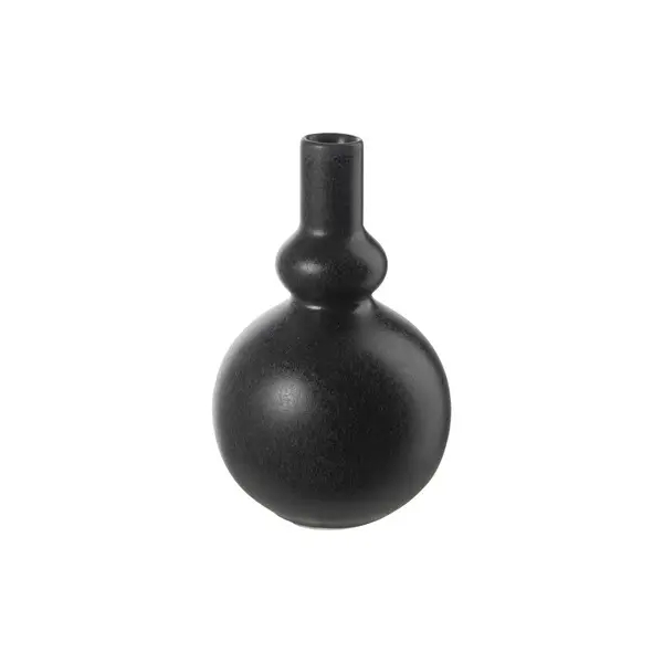 Vase, Black Iron