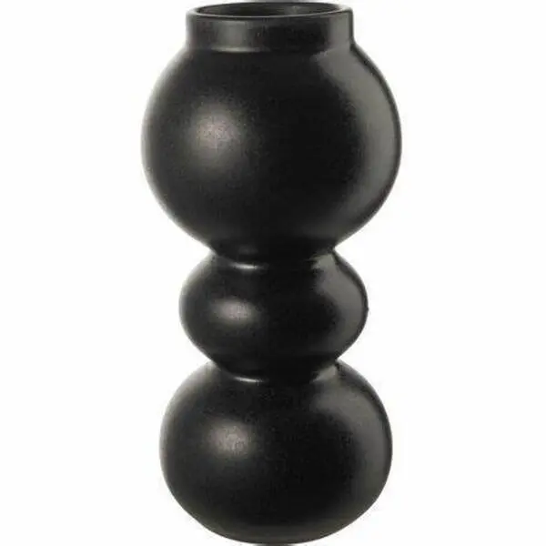 Vase, Black Iron