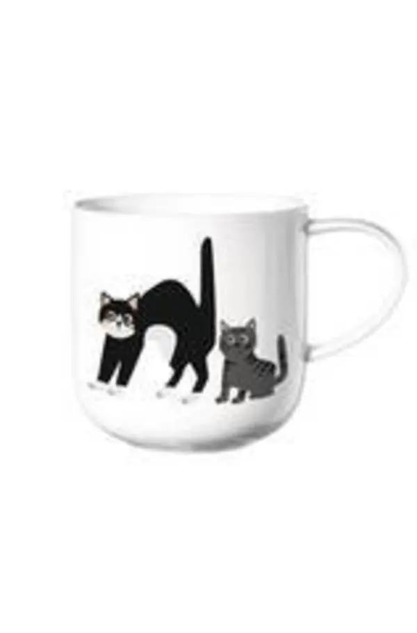 Surprised Cats Mug 9.2 cm 9.5 cm Height 0.4L