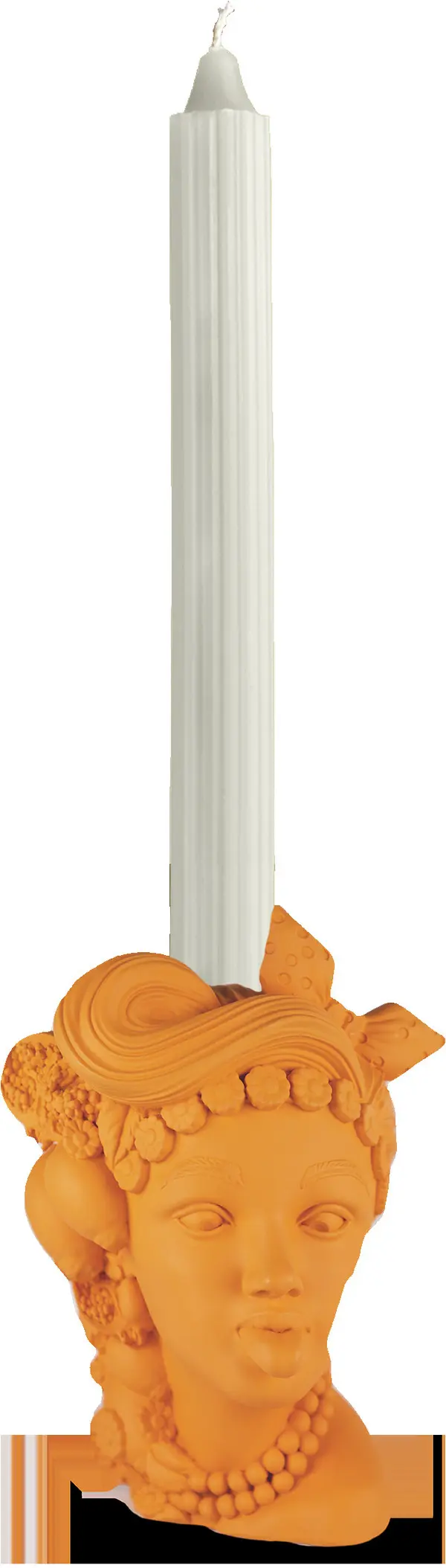 Candle Holder, L'Irreverente, Ocher