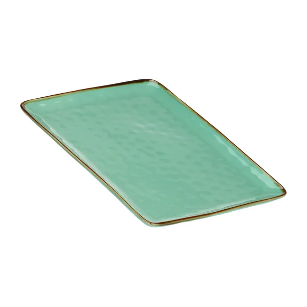 Concerto Verde Acqua Rect Tray 36X26,5