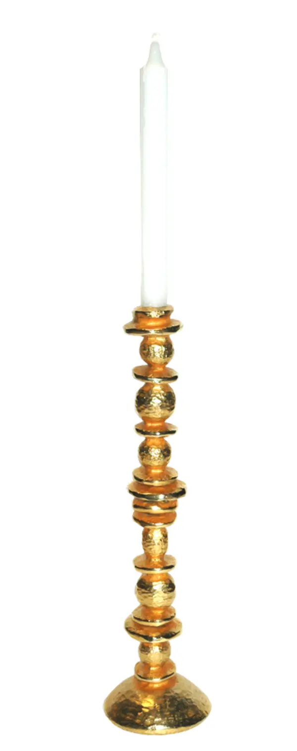 Candlestick NARIA GM 34 cm Nickel