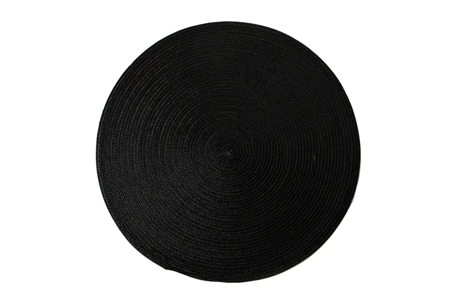  Vista Black Placemat R:38cm