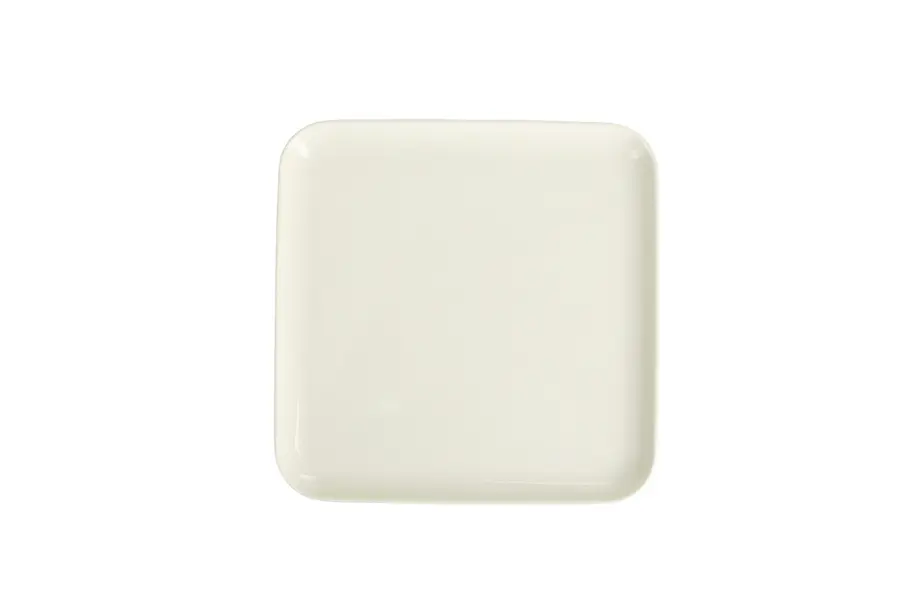  Cortot Alumilite Flat Plate 21x21cm (Bottom Glazed)