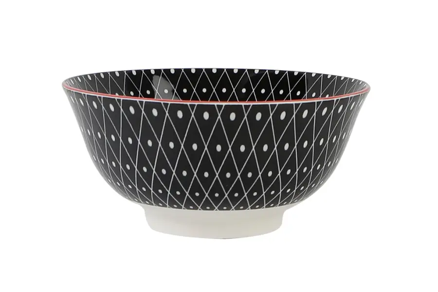  Mix & Match Black Bowl 15cm