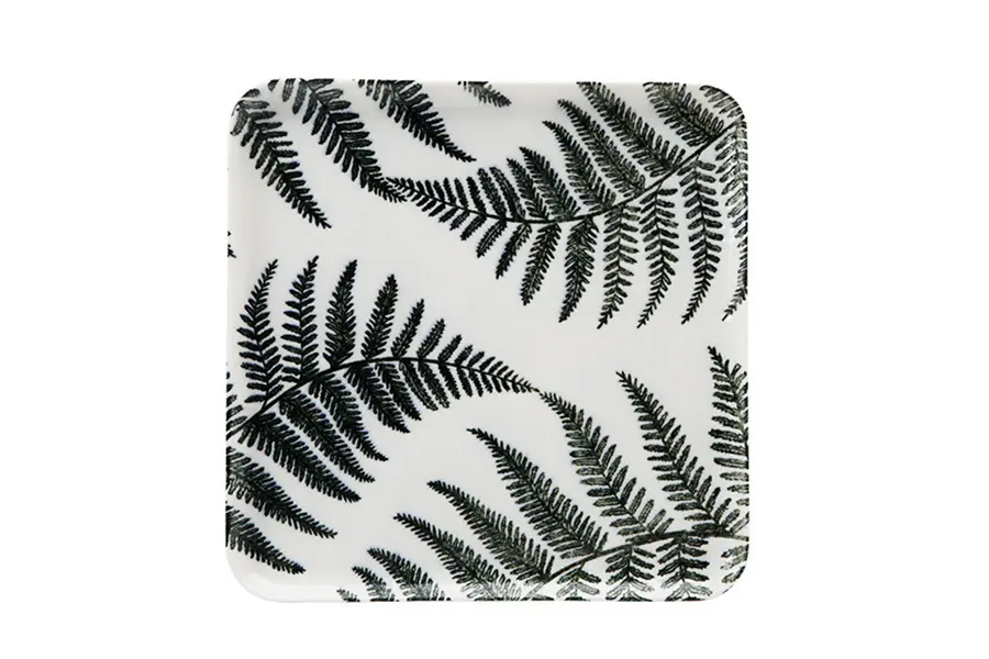  Botanical Flat Plate 28x28cm