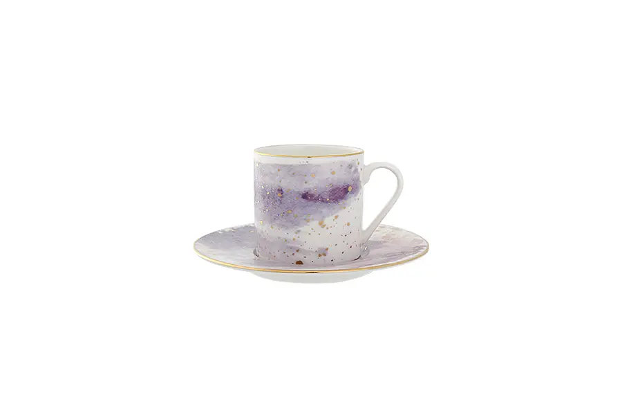  Cosmos Design 7 Coffee Cup & Saucer