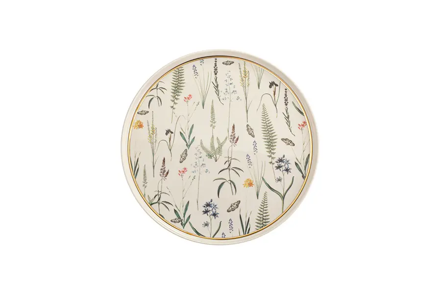  Botanical Flat Plate 27cm Image