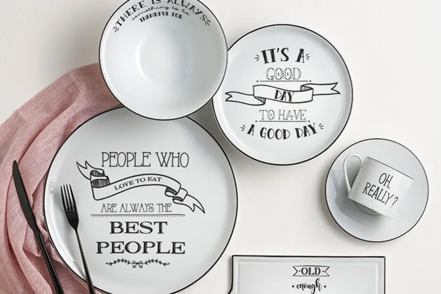  Be Happy 31 Pcs. Breakfast Set For 6 People