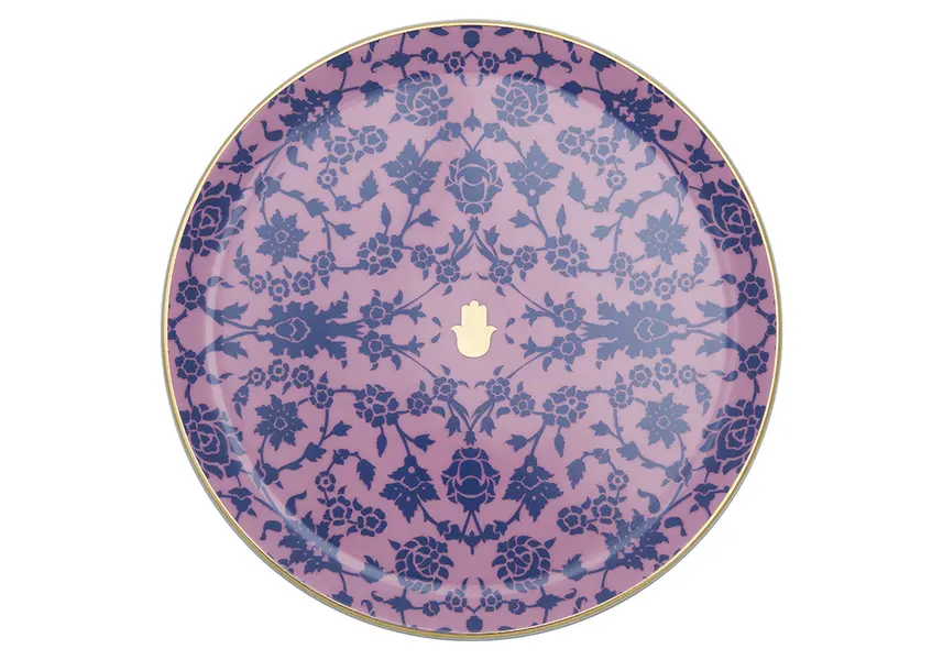  Glamorous Pink Flat Plate 24cm
