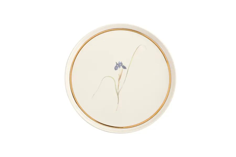  Botanical Design 3 Flat Plate 21cm