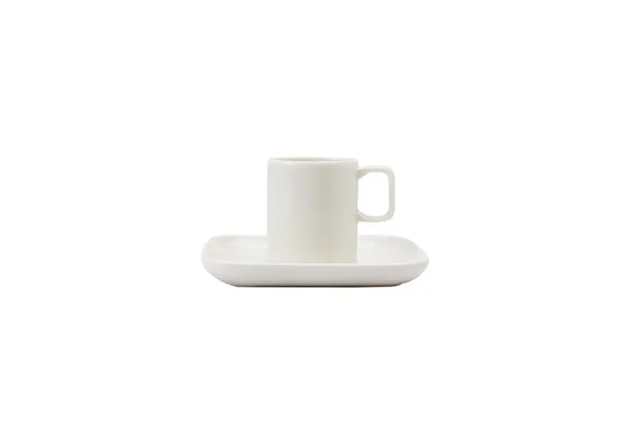  Cortot Alumilite Coffee Cup & Saucer 85cc