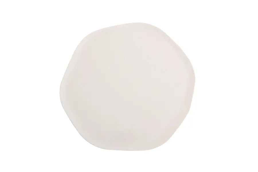  Pure Alumilite Flat Plate 27cm (Bottom Glazed)