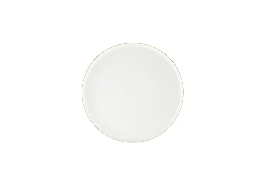 Chopin Gold Banded Flat Plate 18cm