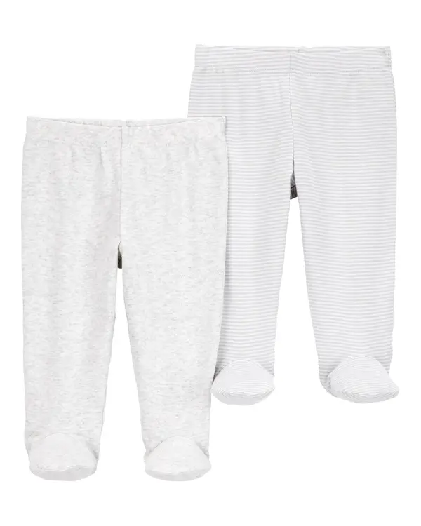 2-Pack Pull-On Pants - Grey