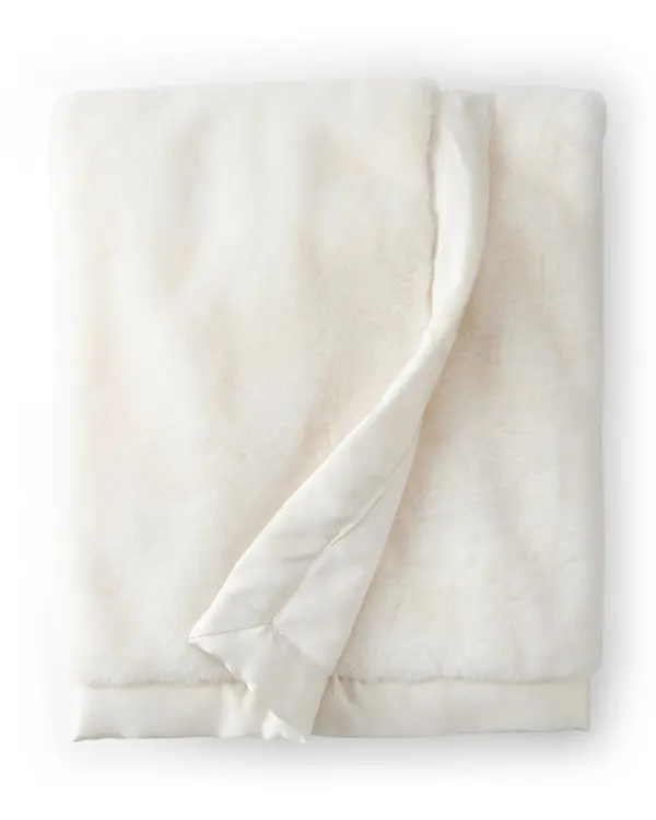 Plush Blanket - White