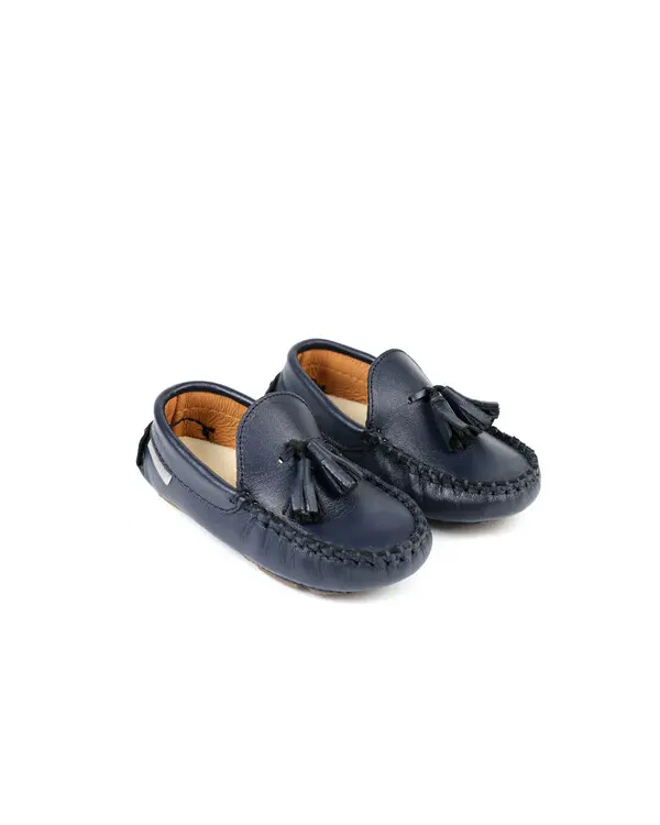 NAPE  LEATHER TASSELLED LOAFERS