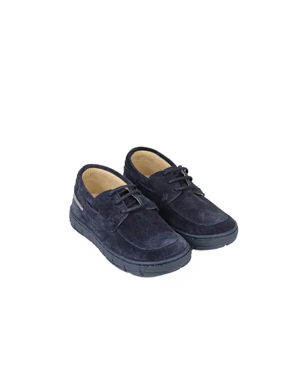 SUEDE LEATHER BOAT SHOES